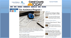 Desktop Screenshot of carrollcountytoday.com